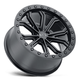 Alliages durs Black Rhino - TRABUCO | Modèle de boulon 17X8 / 25 Offset / 5X120 | 1780TBC255120M76