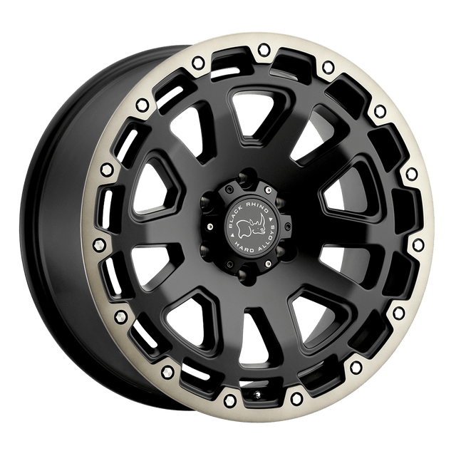 Black Rhino Hard Alloys - RAZORBACK | 20X12 / -44 Offset / 6X139.7 Bolt Pattern | 2012RAZ-46140M12