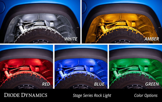 Stage Series Single-Color LED Rock Light (one)