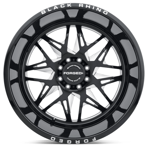 Black Rhino Hard Alloys - TWISTER | 24X14 / -76 Offset / 5X127 Bolt Pattern | 2414TWS-65127B71L