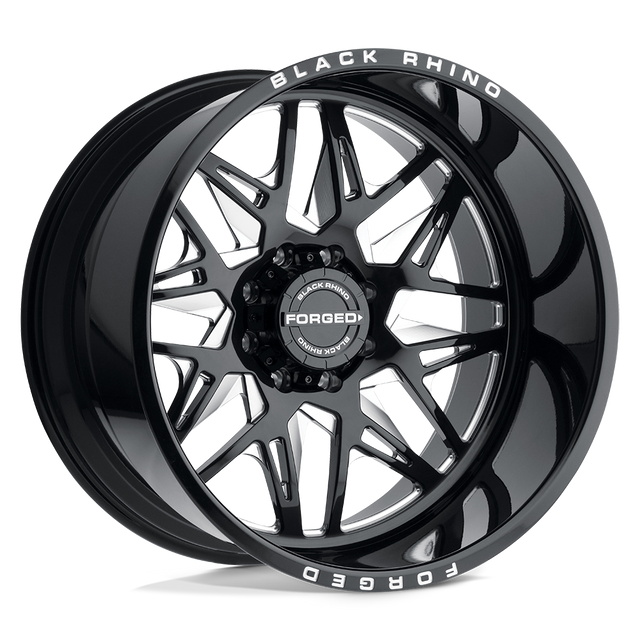 Black Rhino Hard Alloys - TWISTER | 24X14 / -76 Offset / 5X127 Bolt Pattern | 2414TWS-65127B71L