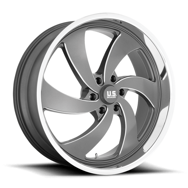 US Mag 1PC - U133 DESPERADO | 24X10 / 25 Offset / 6X135 Bolt Pattern | U133240089+25R