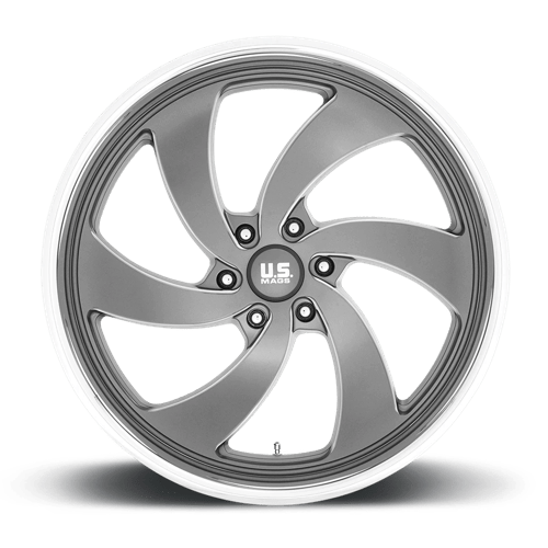 US Mag 1PC - U133 DESPERADO | 24X10 / 25 Offset / 6X139.7 Bolt Pattern | U133240077+25R