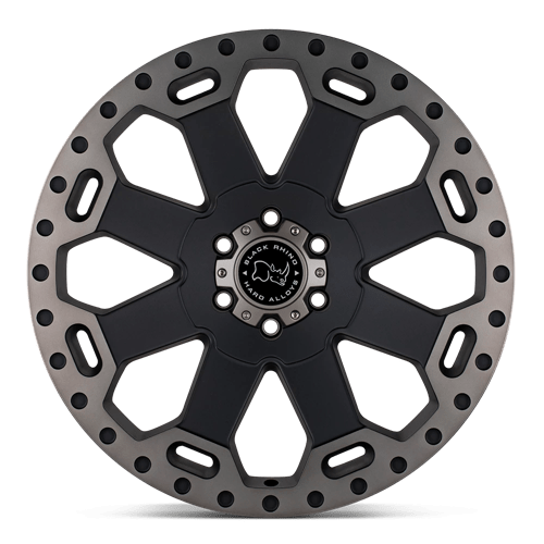 Black Rhino - WARLORD | 17X8 / 52 Offset / 6X130 Bolt Pattern | 1780WAR526130M84