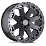 Black Rhino - WARLORD | 17X9 / -12 Offset / 5X127 Bolt Pattern | 1790WAR-25127G71