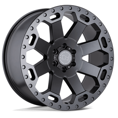 Black Rhino Hard Alloys - WARLORD | 17X9 / -12 Offset / 5X127 Bolt Pattern | 1790WAR-25127G71
