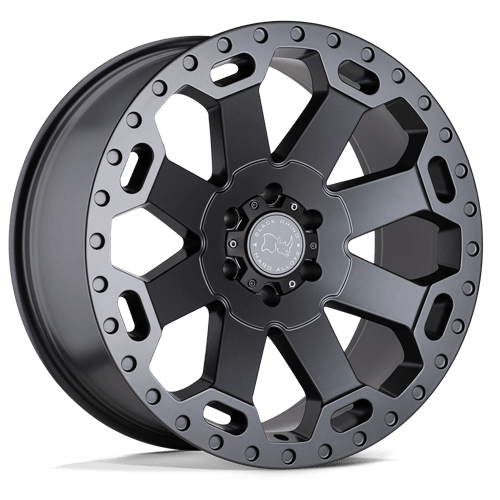 Black Rhino - WARLORD | 17X9 / -12 Offset / 5X127 Bolt Pattern | 1790WAR-25127G71