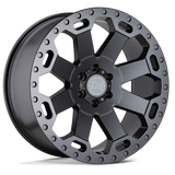 Black Rhino Hard Alloys - WARLORD | 17X9 / 12 Offset / 8X180 Bolt Pattern | 1790WAR128180G25