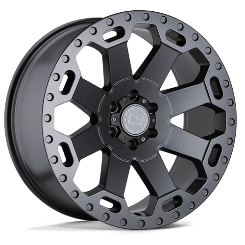 Black Rhino Hard Alloys - WARLORD | 17X9 / 12 Offset / 6X139.7 Bolt Pattern | 1790WAR126140G12
