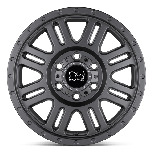 Alliages durs Black Rhino - YELLOWSTONE | Modèle de boulon 18X8 / 48 Offset / 6X130 | 1880YWN486130G84