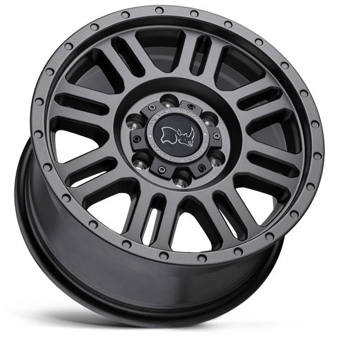 Alliages durs Black Rhino - YELLOWSTONE | Modèle de boulon 18X8 / 48 Offset / 6X130 | 1880YWN486130G84