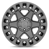 Alliages durs Black Rhino - YORK | 17X9 / -12 Offset / 5X127 Modèle de boulon | 1790YRK-25127G71